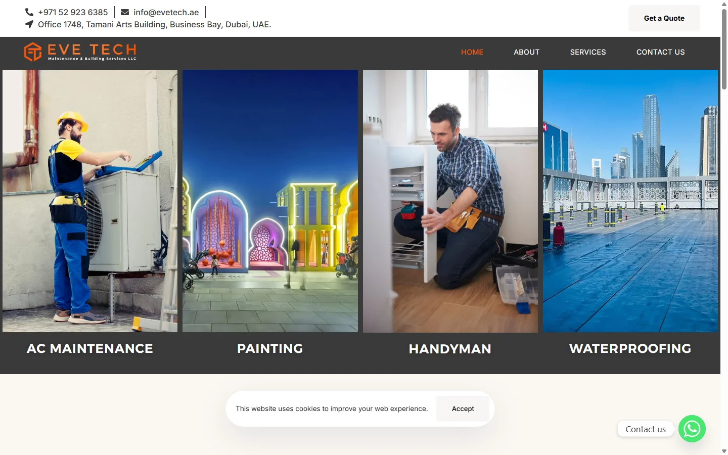 Eve Tech - Premier Maintenance & Facilities Services Dubai
