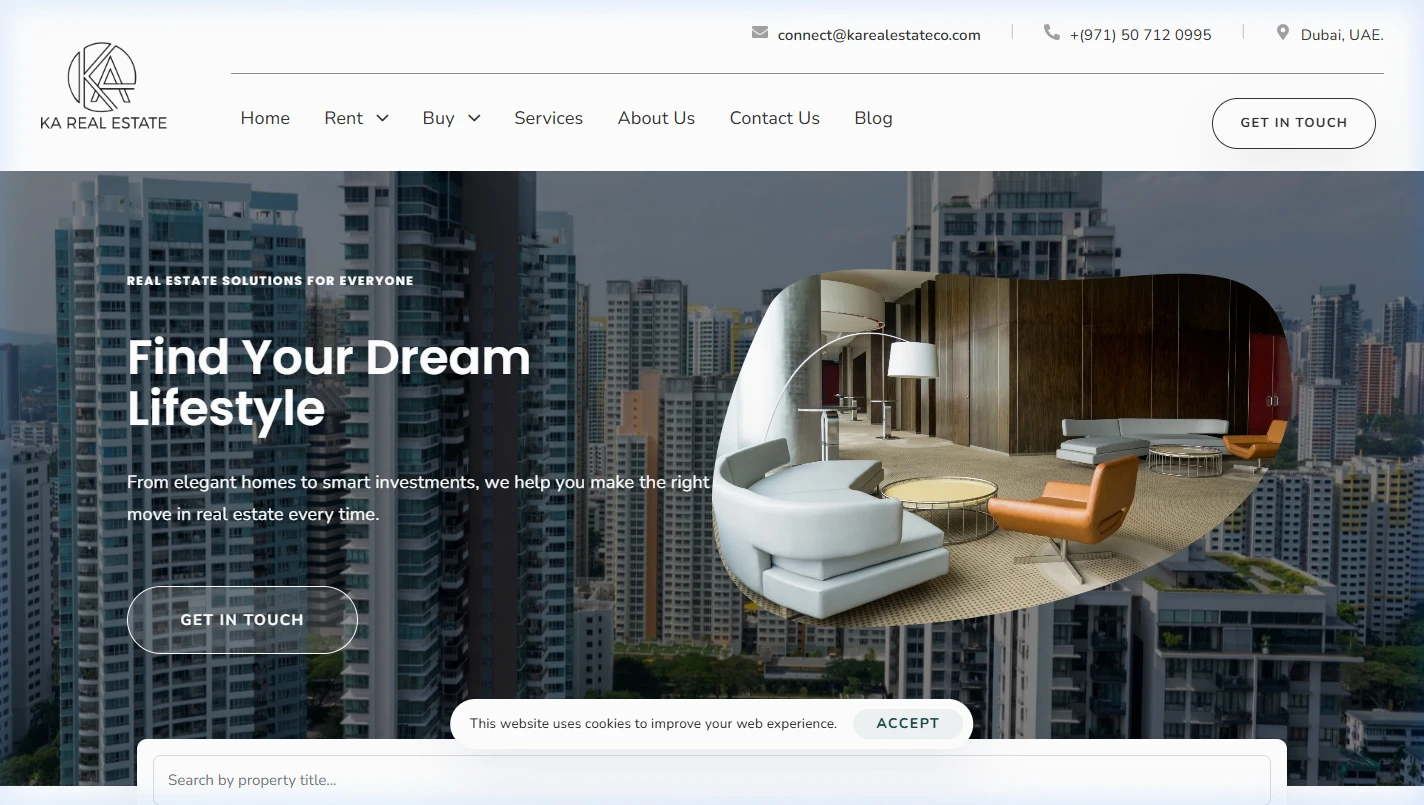 KA Real Estate — Property Brokerage & Off-Plan Investment Portal