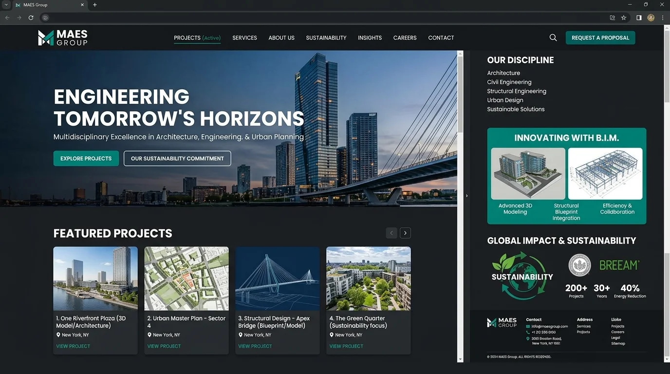 MAES Group - Multidisciplinary Architectural & Engineering Services