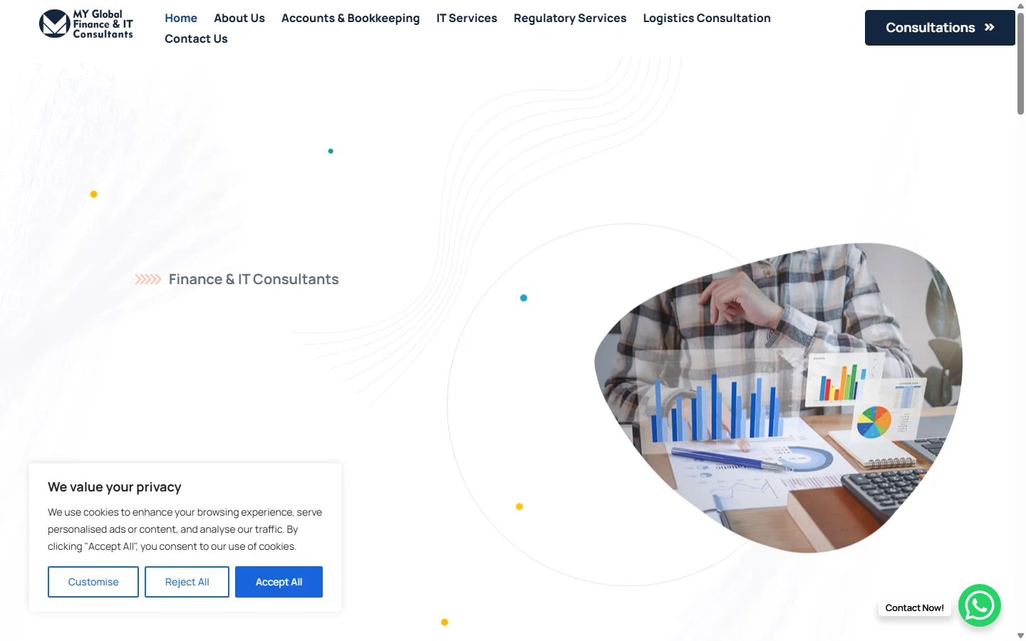 MY Global Finance & IT Consultants - Advisory & Solutions