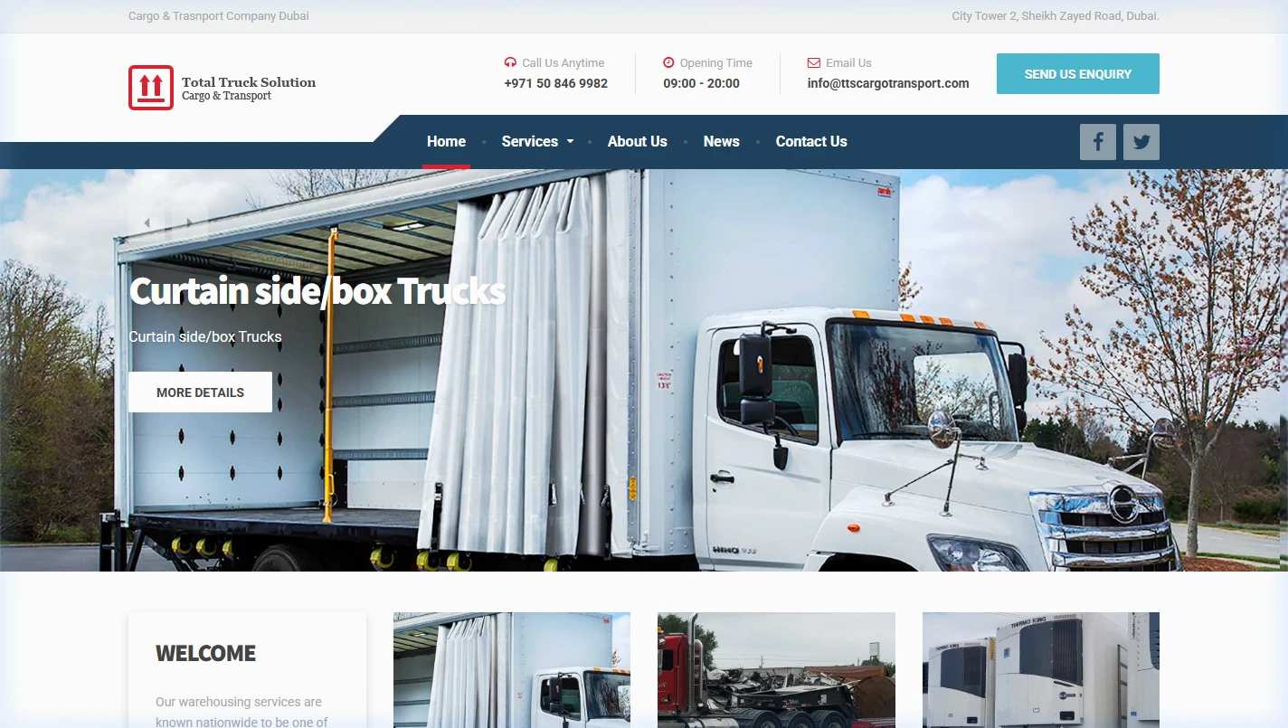 Heavy Freight Fleet Logistics & Transport Management