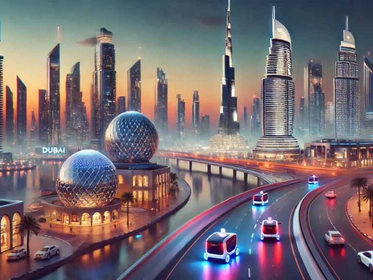 dubai-autonomous-vehicles-skyline
