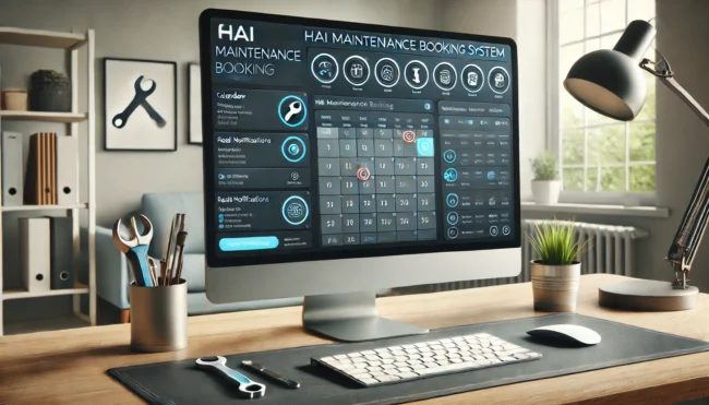 hai-maintenance-booking-system-dashboard