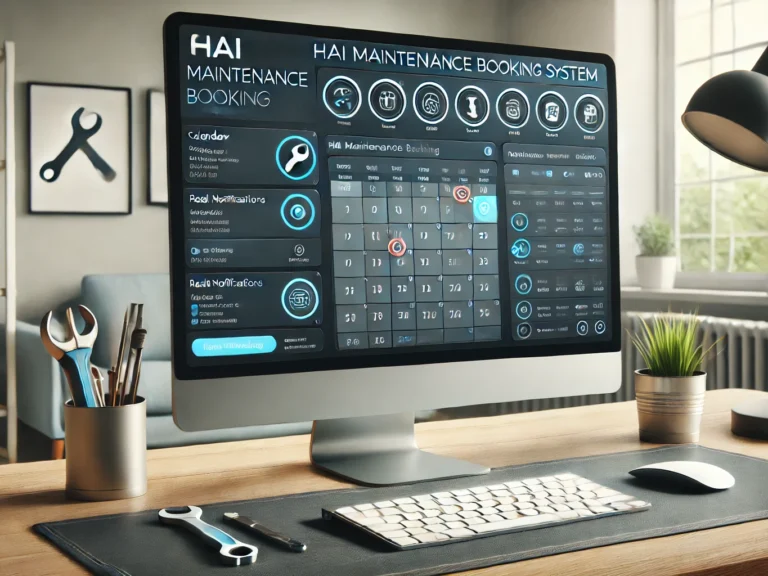 hai-maintenance-booking-system-dashboard