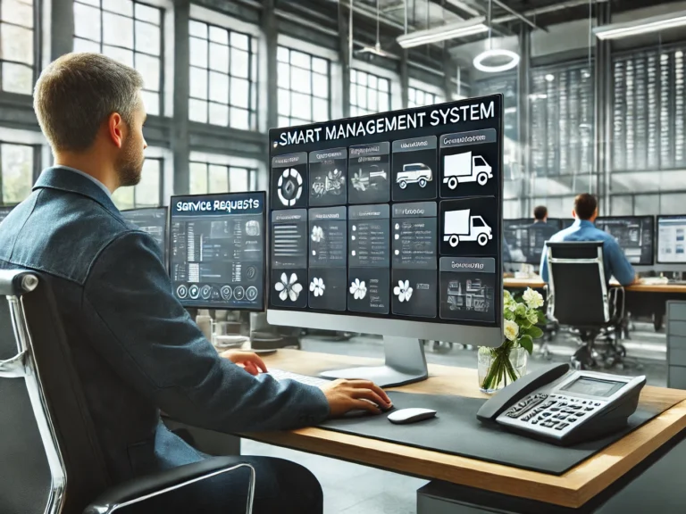 dispatcher-using-smart-management-system